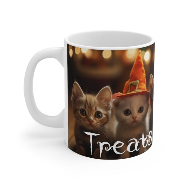 Treats Pawlease! Mug 11oz - Image 2