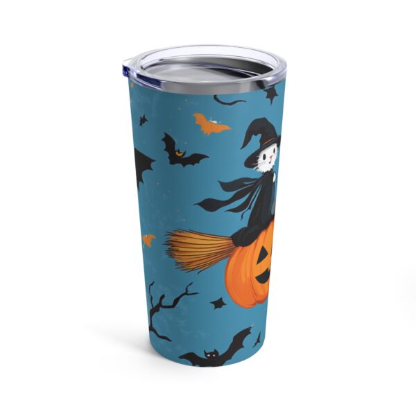 Flying Cats & Kitties Series Two Halloween Tumbler 20oz - Image 3