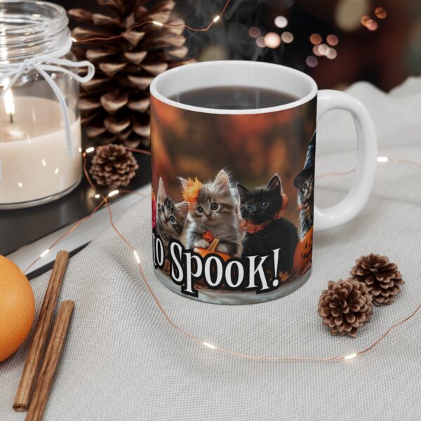 Too Cute to Spook! Mug 11oz - Image 4