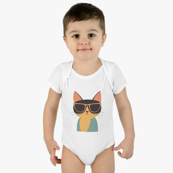 Cool Cat Infant Baby Rib Bodysuit - Image 15