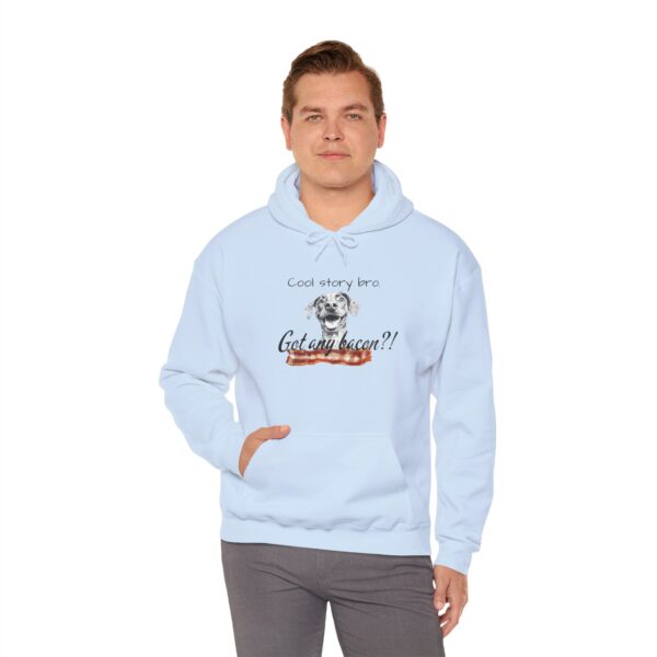 Cool Story Bro. Got Any Bacon? Unisex Heavy Blend™ Hooded Sweatshirt - Image 6