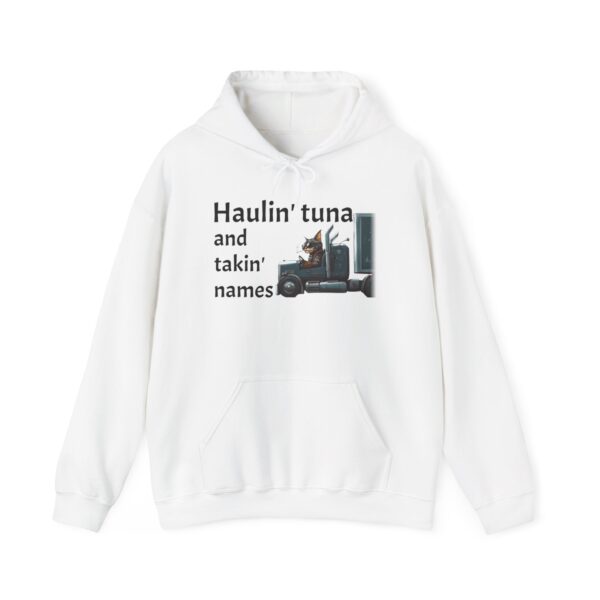 Haulin' Tuna & Takin' Names Unisex Heavy Blend™ Hooded Sweatshirt - Image 11