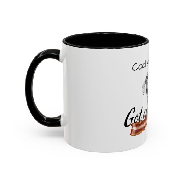 Cool Story Bro. Got Any Bacon? Accent Coffee Mug (11, 15oz) - Image 3