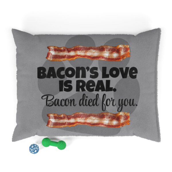 Bacon's Love is Real Pet Bed - Image 6