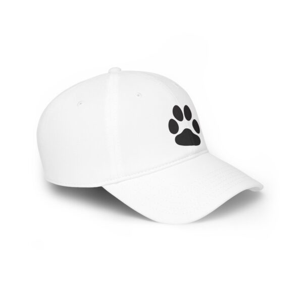 Dog Paw Low Profile Baseball Cap - Image 3