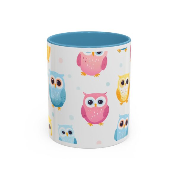 Happy Baby Owls Accent Coffee Mug (11, 15oz) - Image 17