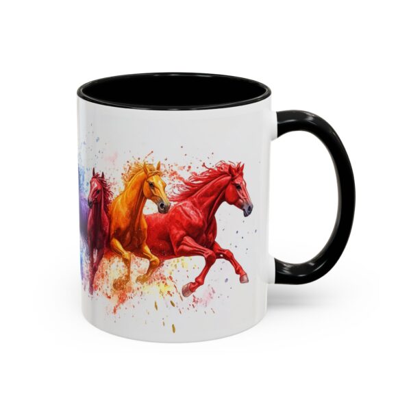 Wild & Free Horses Accent Coffee Mug (11, 15oz) - Image 2