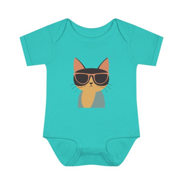 Cool Cat Infant Baby Rib Bodysuit