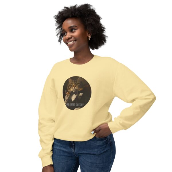 The Great Catsby Unisex Lightweight Crewneck Sweatshirt