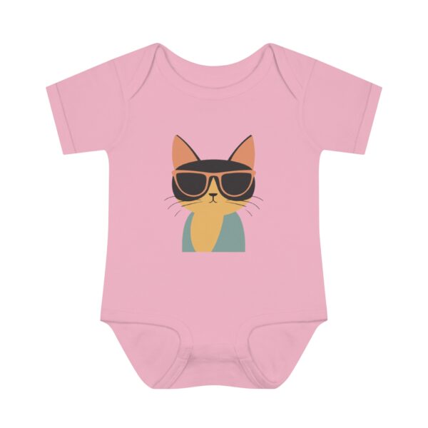 Cool Cat Infant Baby Rib Bodysuit - Image 7